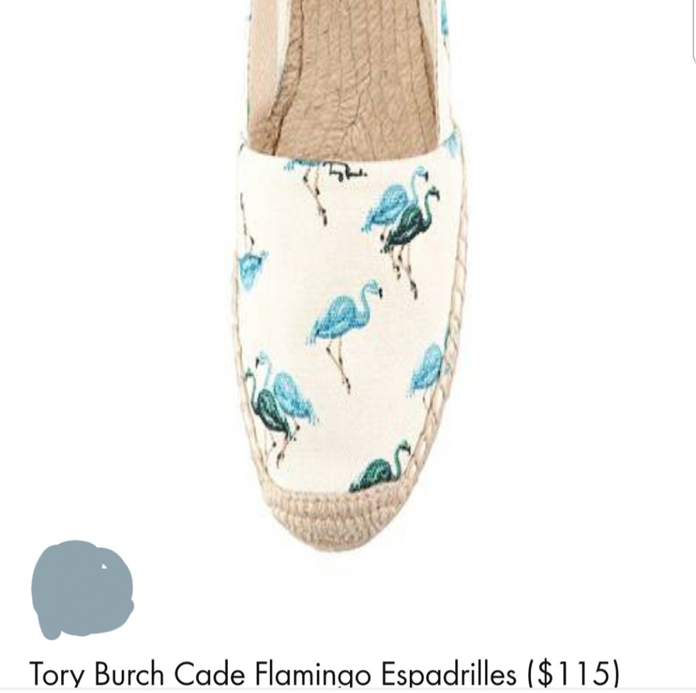 Tory Burch Cade Flamingo Espadrilles